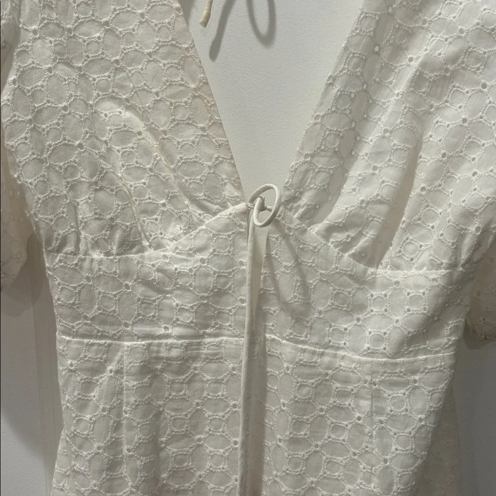 Lulu's White Lace Mini Dress - Picture 2 of 8
